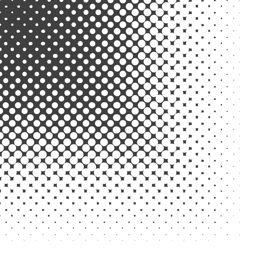Abstract Halftone Dotted Background
